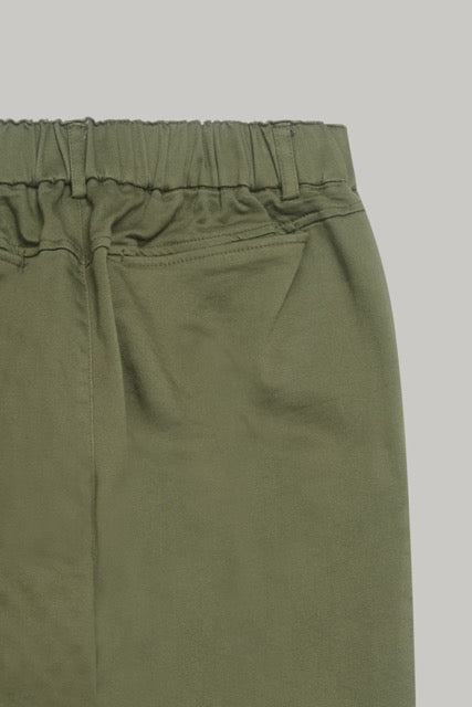 Newington Zip Pockets Joggers - Olive Bottoms 30 30 32 34 36 38 28