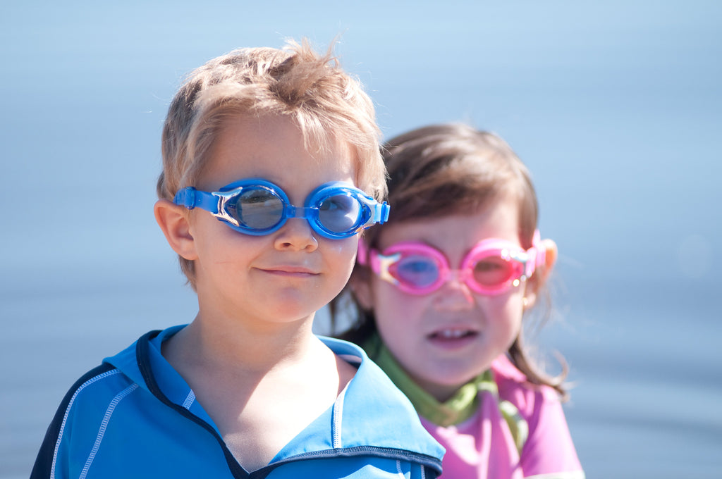Swim Goggles Goggles Black Black Pink Blue