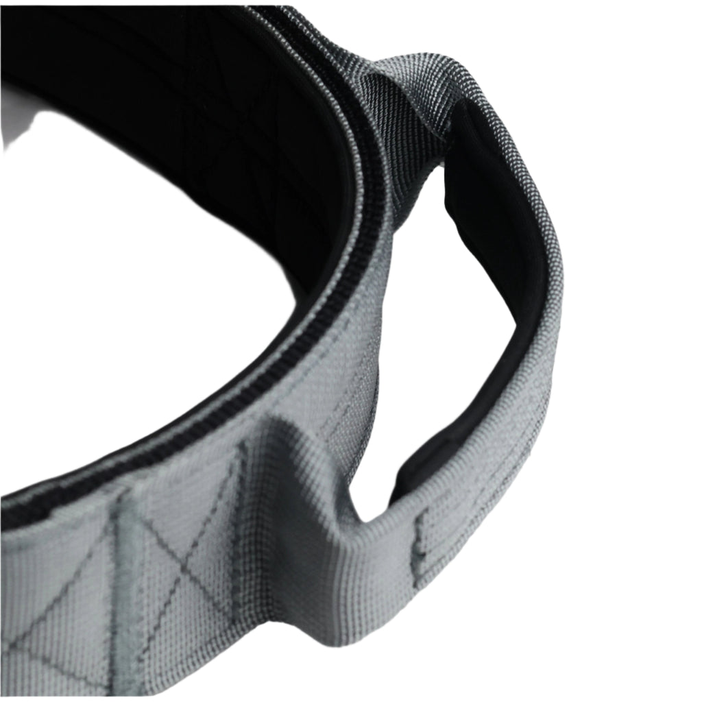 5cm Tactical Collar Grey Dog Collar Medium Medium Large XL
