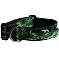 5cm Tactical Collar Green Camo Dog Collar Medium Medium Large XL