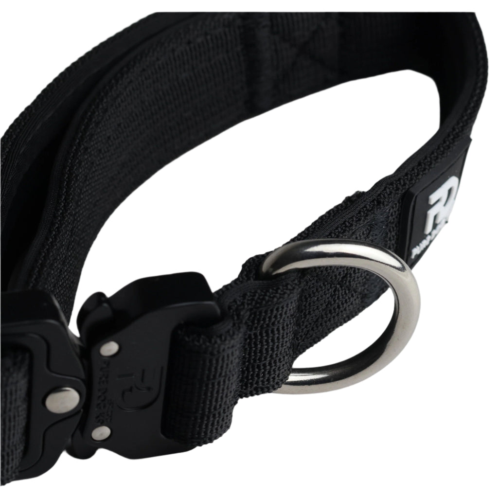 5cm Tactical Collar Black Dog Collar Medium Medium Large XL
