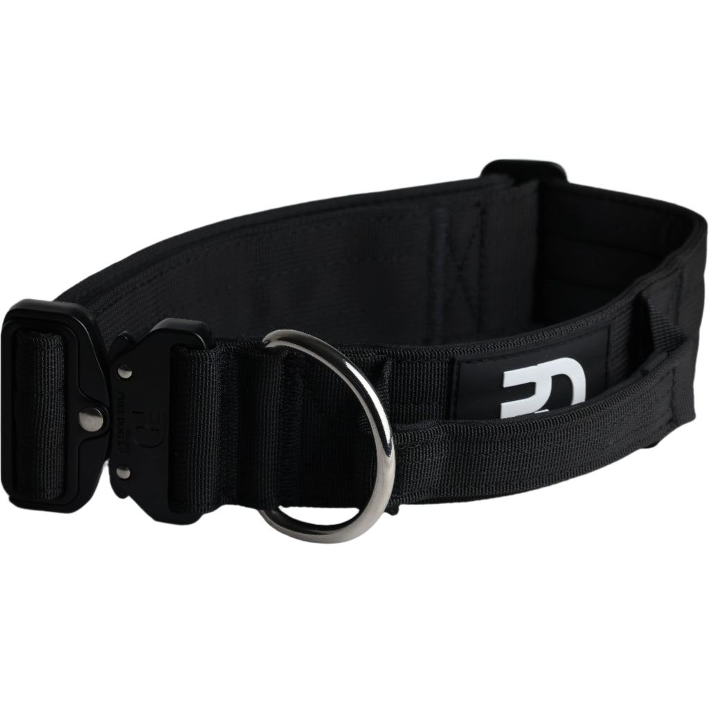 5cm Tactical Collar Black Dog Collar Medium Medium Large XL