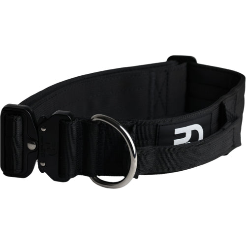 5cm Tactical Collar Black Dog Collar Medium Medium Large XL