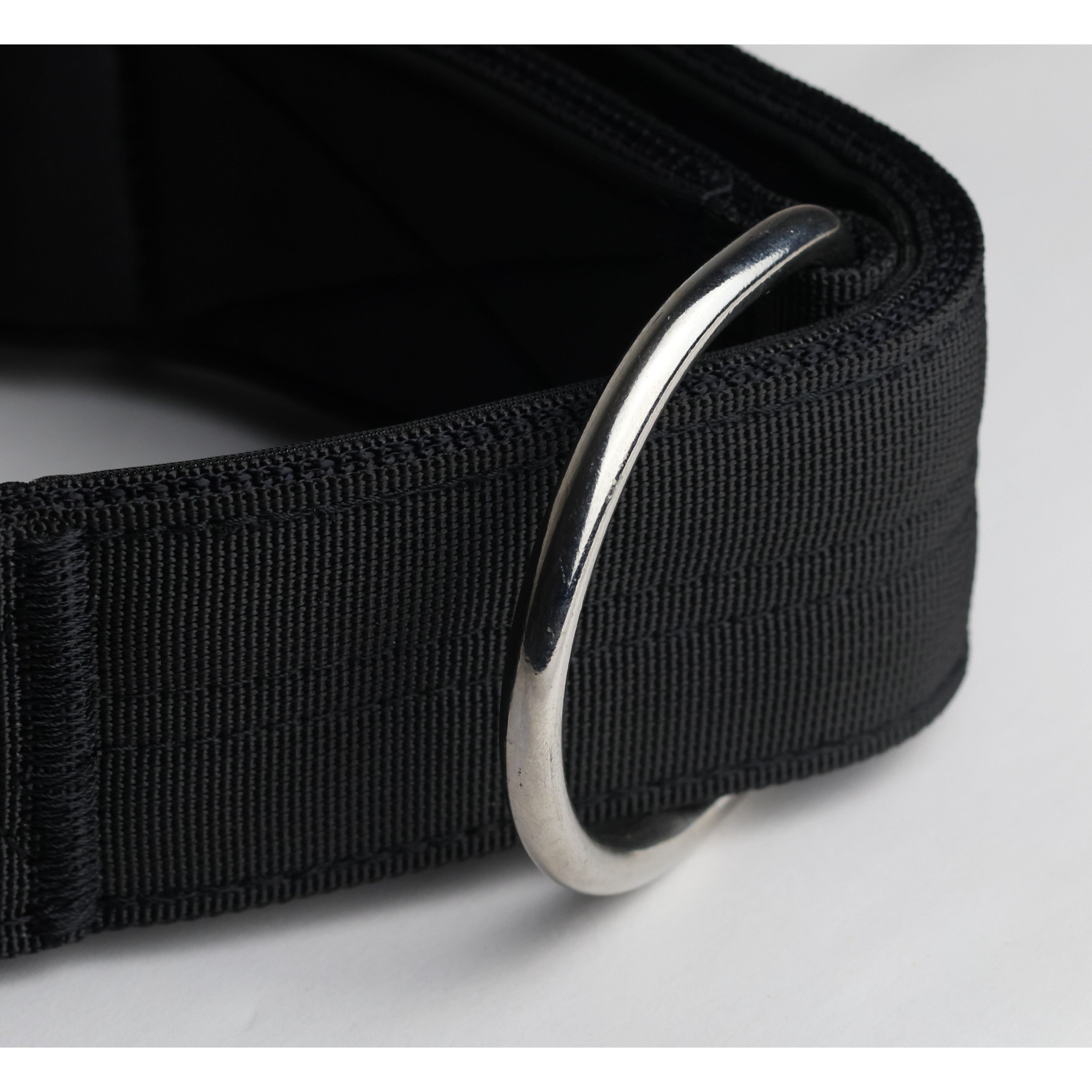 5cm Sport Collar Black Dog Collar Medium Medium Large