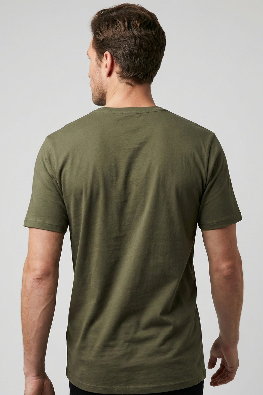 Trueman Regular Fit T-Shirt - Olive Jersey tops S S M L XL XXL
