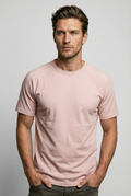 Hoxton Raglan Sleeve Fitted T-shirt - Nude Jersey tops S S M L XL XXL