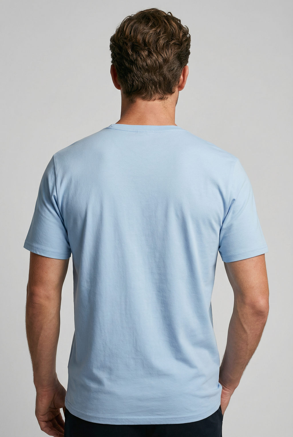 Trueman Regular Fit T-Shirt - Sky Blue Jersey tops S S M L XL XXL