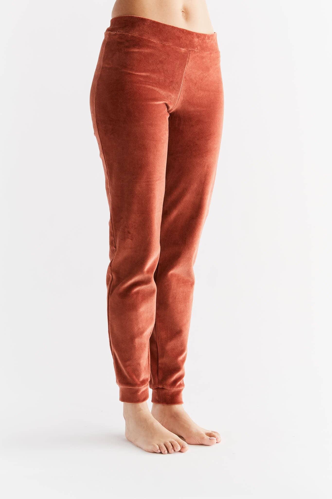 Organic Soft Fleece Cuffed Sweatpants: Womens S Dusty Pink S / Dusty Pink M / Dusty Pink L / Dusty Pink XL / Dusty Pink S / Burgundy M / Burgundy L / Burgundy XL / Burgundy S / Blue M / Blue L / Blue XL / Blue S / Night Blue M / Night Blue L / Night Blue XL / Night Blue S / Olive M / Olive L / Olive XL / Olive S / Black M / Black L / Black XL / Black S / Tabasco M / Tabasco L / Tabasco XL / Tabasco S / Fir M / Fir L / Fir XL / Fir