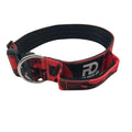 5cm Tactical Collar Red Camo Dog Collar Medium Medium Large XL