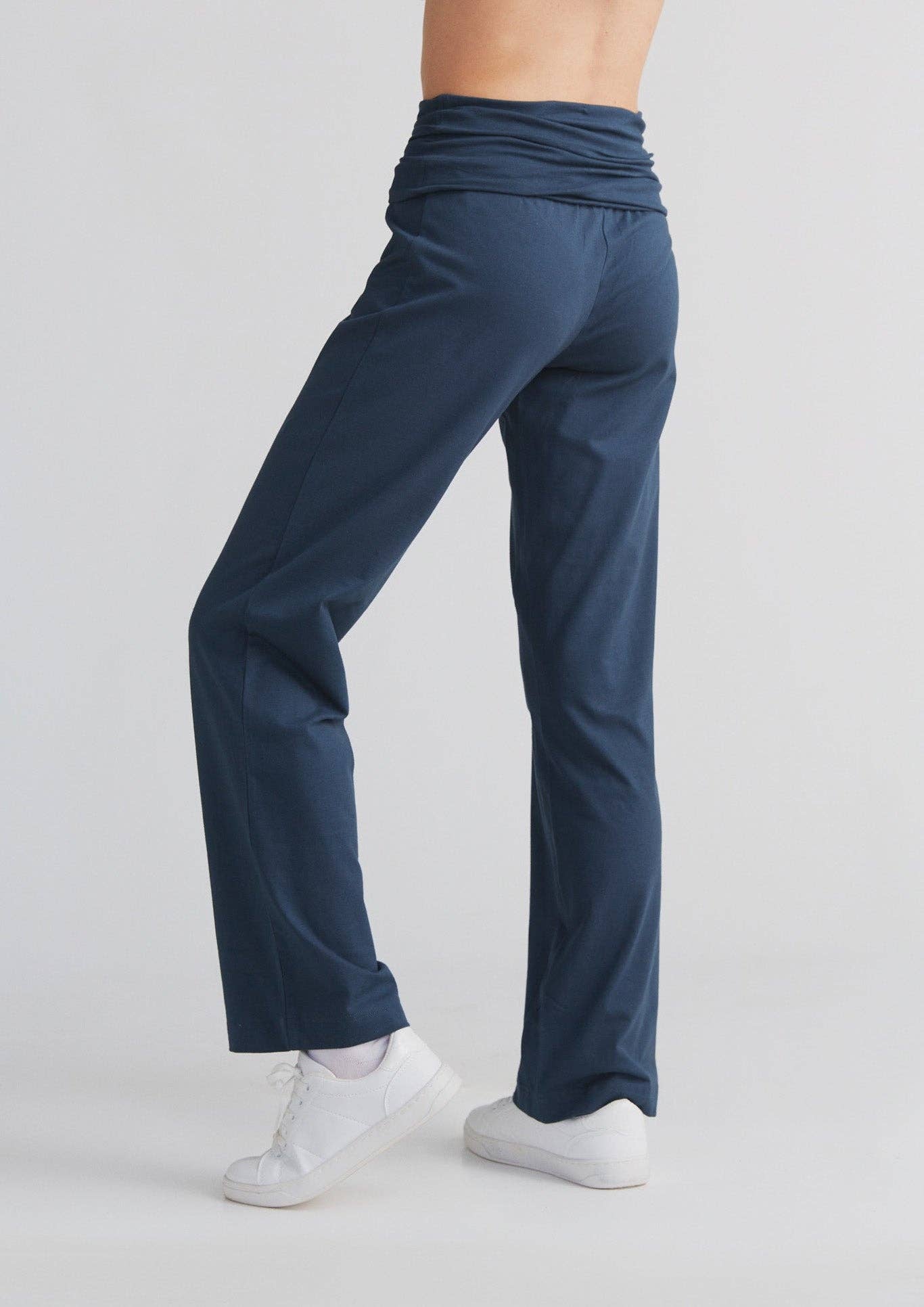 Organic Leggings with Wide Waistband