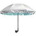 G4Free UPF 50+ Universal Clamp On Umbrella Adjustable Outdoor UV Protection Beach Chair Umbrella for Strollers, Wheelchairs, Patio Chairs, Golf Carts and Beach Beach Umbrellas Default Title Default Title