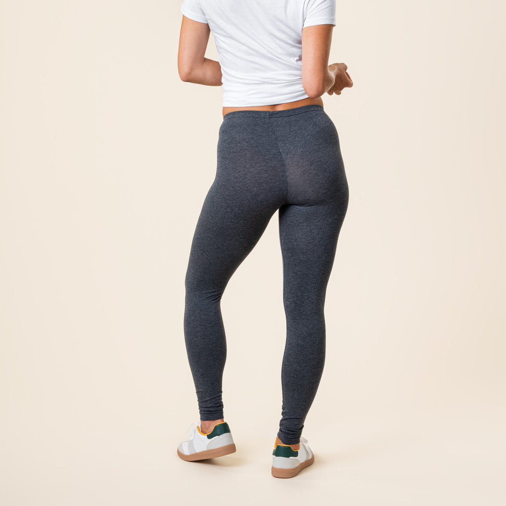 Organic Cotton Stretch Leggings: Womens -