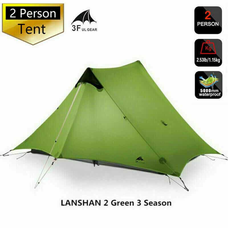 3F UL Gear Lanshan 2 Classic / 3 Season / Green Default Title Default Title