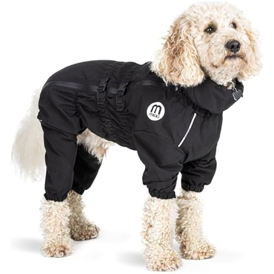 Mikki Doodles Dog Raincoat, Waterproof, Windproof, Silky Lining, Less Friction Means Less Knots & Tangles, Size Extra Small Raincoats Default Title Default Title