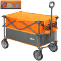 PORTAL XL Deeper Festival Trolley on Wheels 228L Larger Capacity Folding Camping Garden Beach Trolley Heavy Duty Pull along Cart Collapsible Wagon Foldable Picnic Trailer Hand Truck Carts & Wagons Default Title Default Title