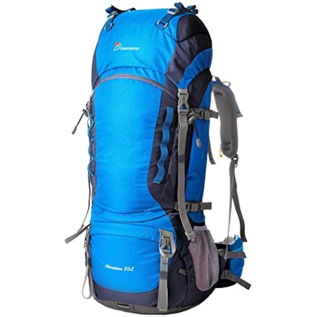MOUNTAINTOP Hiking Backpack 80L Waterproof Mountaineering Backpack Large Camping Trekking Rucksack Multifunctional Climbing with Rain Cover External Frame Backpacks Default Title Default Title