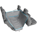 Kurgo Heather Half Hammock, Dog Car Seat Protector, Waterproof & Stain-Resistant, Secure Fit, Charcoal Grey Seat Covers Default Title Default Title