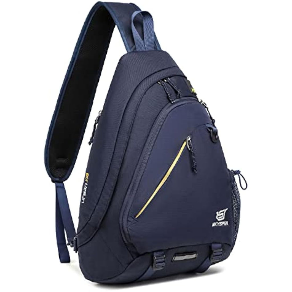 SKYSPER Sling Laptop Bag (Up to 13 Inch) - 18L Crossbody Sling Backpack Travel Shoulder Bag Hiking Daypack for Men Women Internal Frame Backpacks Default Title Default Title
