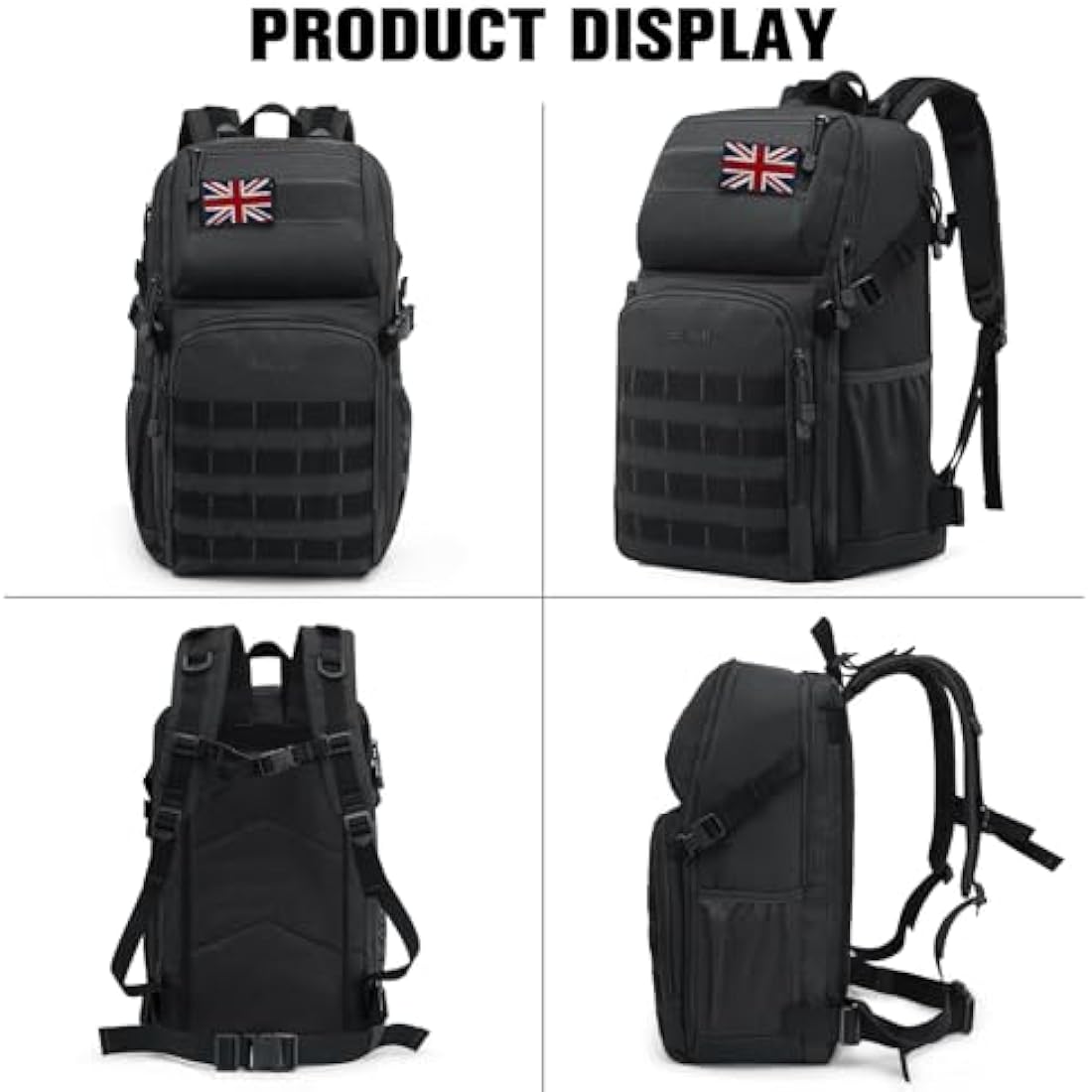 G4Free 35L Military Tactical Backpack Army Assault Molle Pack Bag Rucksack Daypack Fishing Trekking Hunting Internal Frame Backpacks Default Title Default Title