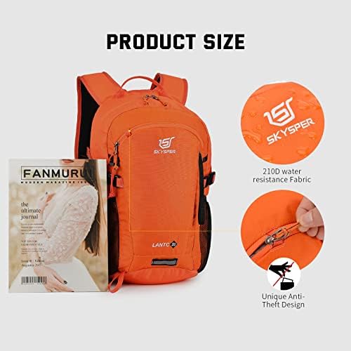 SKYSPER Small Hiking Backpack, 20L Lightweight Travel Backpacks Hiking Daypack Rucksack Women Men for Trekking Backpacking Outdoor Sports Internal Frame Backpacks Default Title Default Title