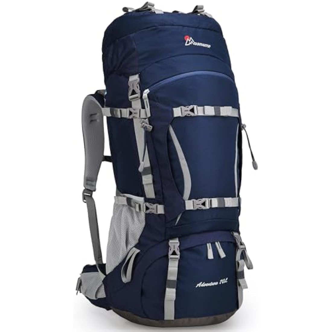 MOUNTAINTOP 70L Hiking Backpack water-resistant Internal Frame Backpacks Large Trekking Mountaineering Rucksack with Rain Cover for Men Women Cover Outdoor External Frame Backpacks Default Title Default Title