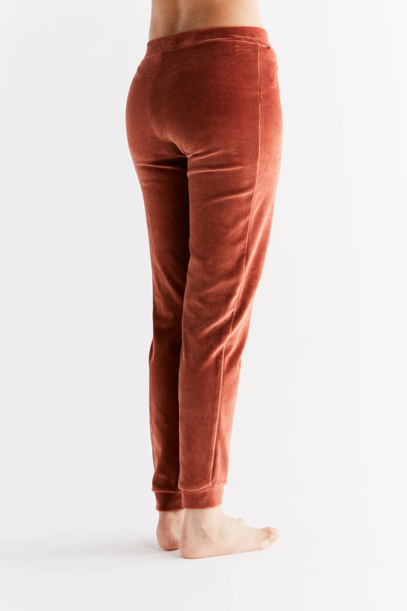 Organic Soft Fleece Cuffed Sweatpants: Womens S Dusty Pink S / Dusty Pink M / Dusty Pink L / Dusty Pink XL / Dusty Pink S / Burgundy M / Burgundy L / Burgundy XL / Burgundy S / Blue M / Blue L / Blue XL / Blue S / Night Blue M / Night Blue L / Night Blue XL / Night Blue S / Olive M / Olive L / Olive XL / Olive S / Black M / Black L / Black XL / Black S / Tabasco M / Tabasco L / Tabasco XL / Tabasco S / Fir M / Fir L / Fir XL / Fir