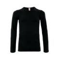 Organic Wool & Silk Long Sleeve T-shirt: Mens S Black S / Black M / Black L / Black XL / Black 2XL / Black S / Natural M / Natural L / Natural XL / Natural 2XL / Natural S / Petrol M / Petrol L / Petrol XL / Petrol 2XL / Petrol