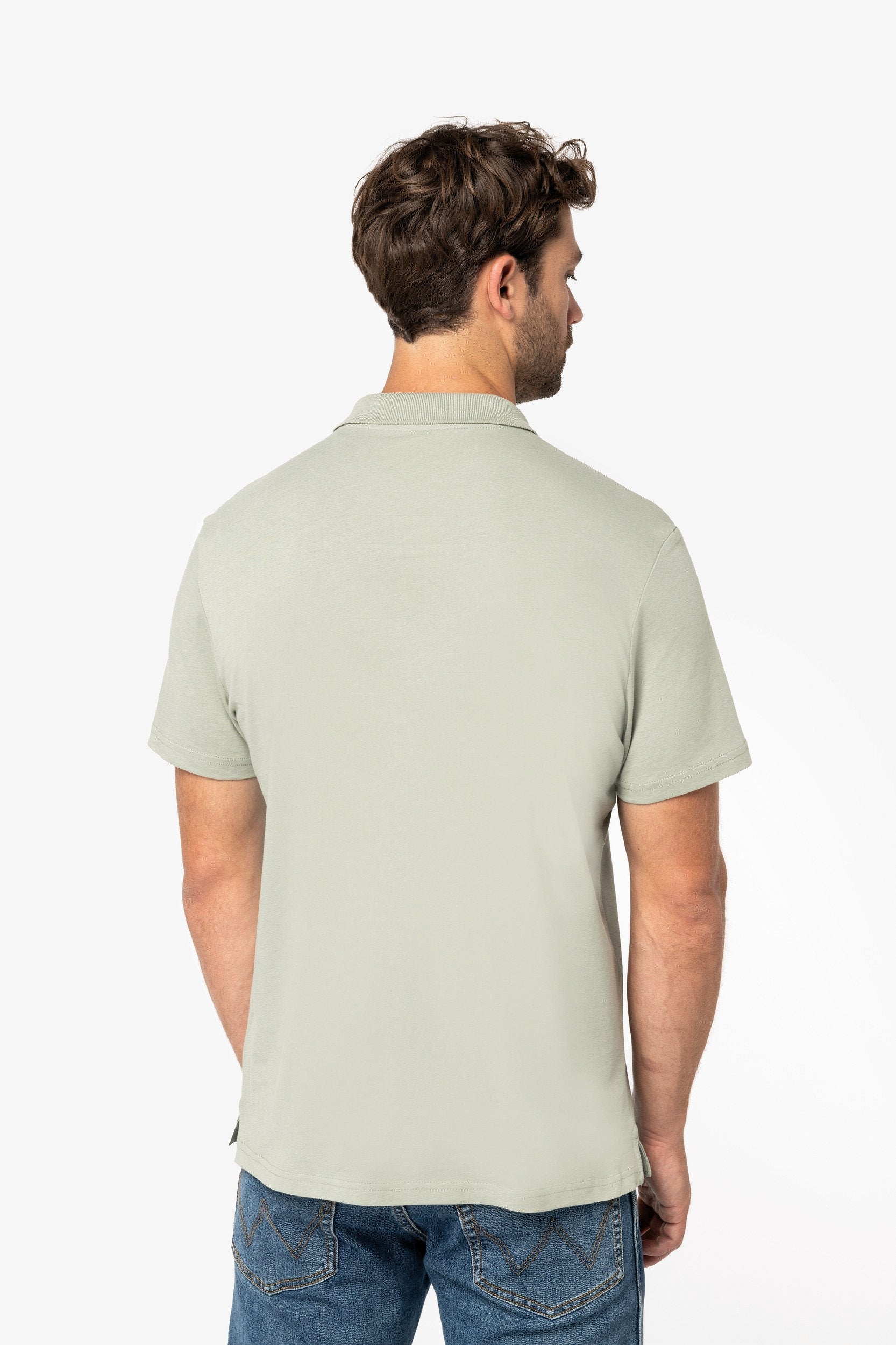 Organic Jersey Polo Shirt: Mens - - High-Quality </p>