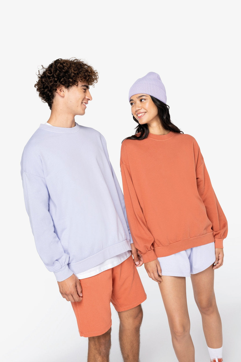 Organic Oversized French Terry Sweatshirt: Unisex - - High-Quality </p>