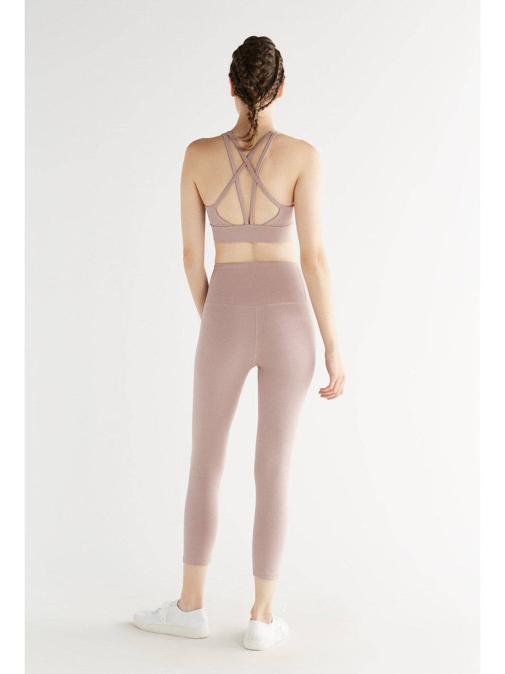 Organic 7/8 Stretch Leggings: Womens -