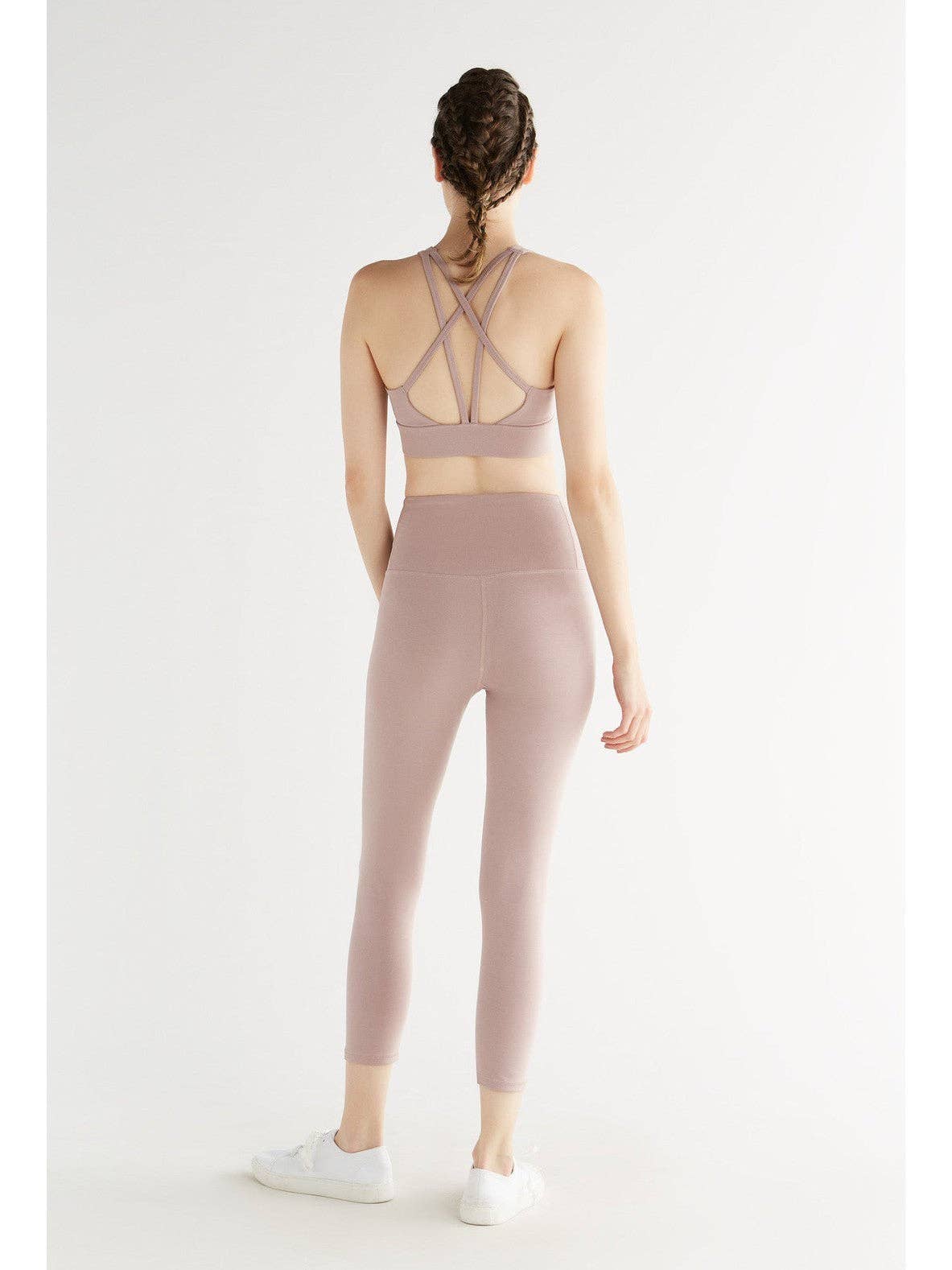 Organic 7/8 Stretch Leggings: Womens -