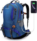 G4Free Hiking Backpack 50L Waterproof Backpack with Rain Cover for Mountaineering Travel Camping Trekking Outdoor Sports for Men Women External Frame Backpacks Default Title Default Title