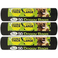 150 Extra Strong TidyZ Black Doggy Waste Bags With Tie Handle 32cm x 38cm Bags Default Title Default Title