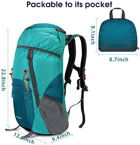 G4Free 40L Rucksack Foldable Hiking Backpack Ultra Lightweight Camping Daypack Internal Frame Backpacks Default Title Default Title