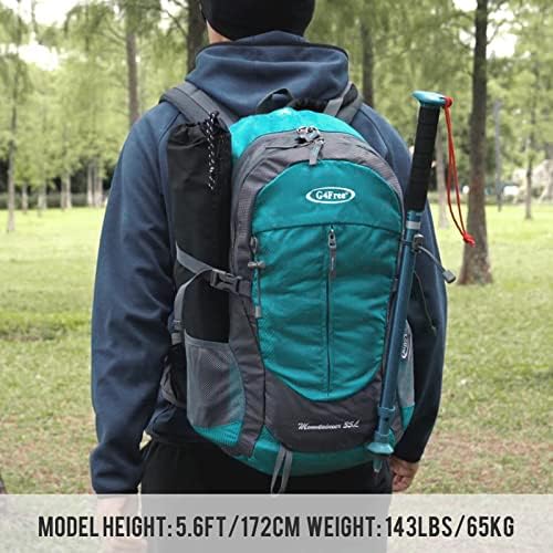 G4Free 35L Waterproof Hiking Backpack Outdoor Backpack Trekking Daypack for Camping Hiking Backpacking Climbing with Rain Cover Internal Frame Backpacks Default Title Default Title