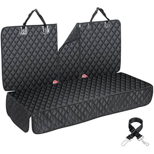 ANOSOSPECIAL Dog Car Seat Cover for Back Seat Cover for Kids,Waterproof Universal Fit Pet Rear Seat Protector for Van SUV (XL, Black) Seat Covers Default Title Default Title