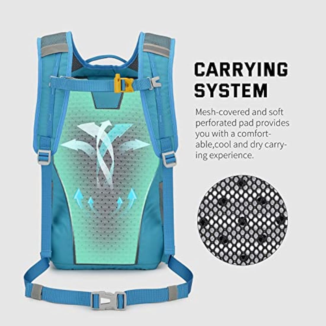 SKYSPER Small Hiking Backpack, 20L Lightweight Travel Backpacks Hiking Daypack Rucksack Women Men for Trekking Backpacking Outdoor Sports(Blue) Internal Frame Backpacks Default Title Default Title