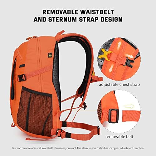 SKYSPER Small Hiking Backpack, 20L Lightweight Travel Backpacks Hiking Daypack Rucksack Women Men for Trekking Backpacking Outdoor Sports Internal Frame Backpacks Default Title Default Title