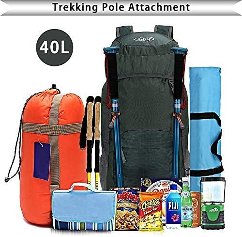 G4Free 40L Rucksack Foldable Hiking Backpack Ultra Lightweight Camping Daypack Internal Frame Backpacks Default Title Default Title