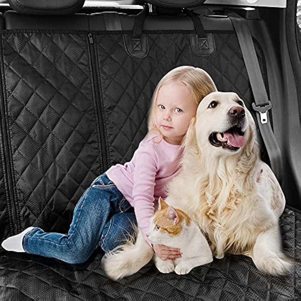 ANOSOSPECIAL Dog Car Back Seat Cover for Kids,Non Stick Fur Rear Seat Protector for Pet,Nonslip Waterproof Universal Fit Interior Backseat Covers for Auto Van SUV Seat Covers Default Title Default Title
