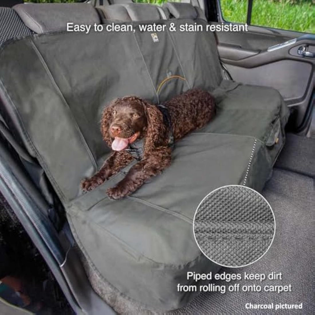 Kurgo Wander Bench Seat Cover, Dog Car Seat Protector, Waterproof & Stain-Resistant, Secure Fit, Black Seat Covers Default Title Default Title