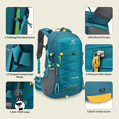 SKYSPER Rucksack 35L Hiking Backpack, Lightweight Travel Backpack Camping Trekking Backpack for Men Women Internal Frame Backpacks Default Title Default Title
