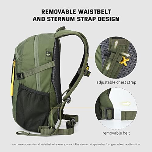 SKYSPER Small Hiking Backpack, 20L Lightweight Travel Backpacks Hiking Daypack Rucksack Women Men for Trekking Backpacking Outdoor Sports Internal Frame Backpacks Default Title Default Title