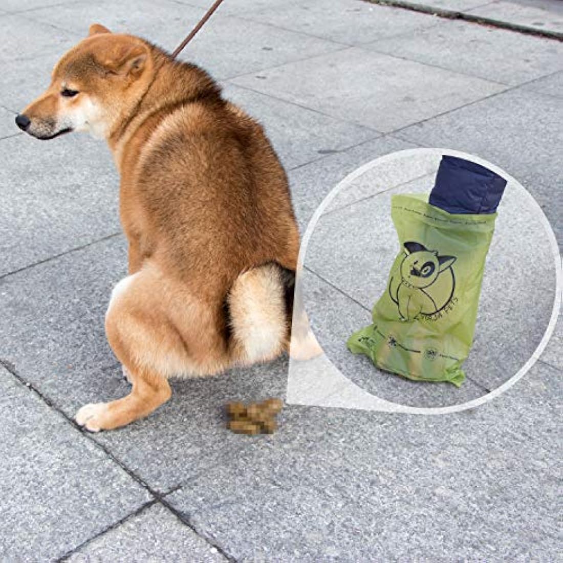 YORJA Dog Poo Bags, 720 Pet Poop Bags, Extra Thick and Strong 100% Leak-Proof Biodegradable Waste Bags Bags Default Title Default Title