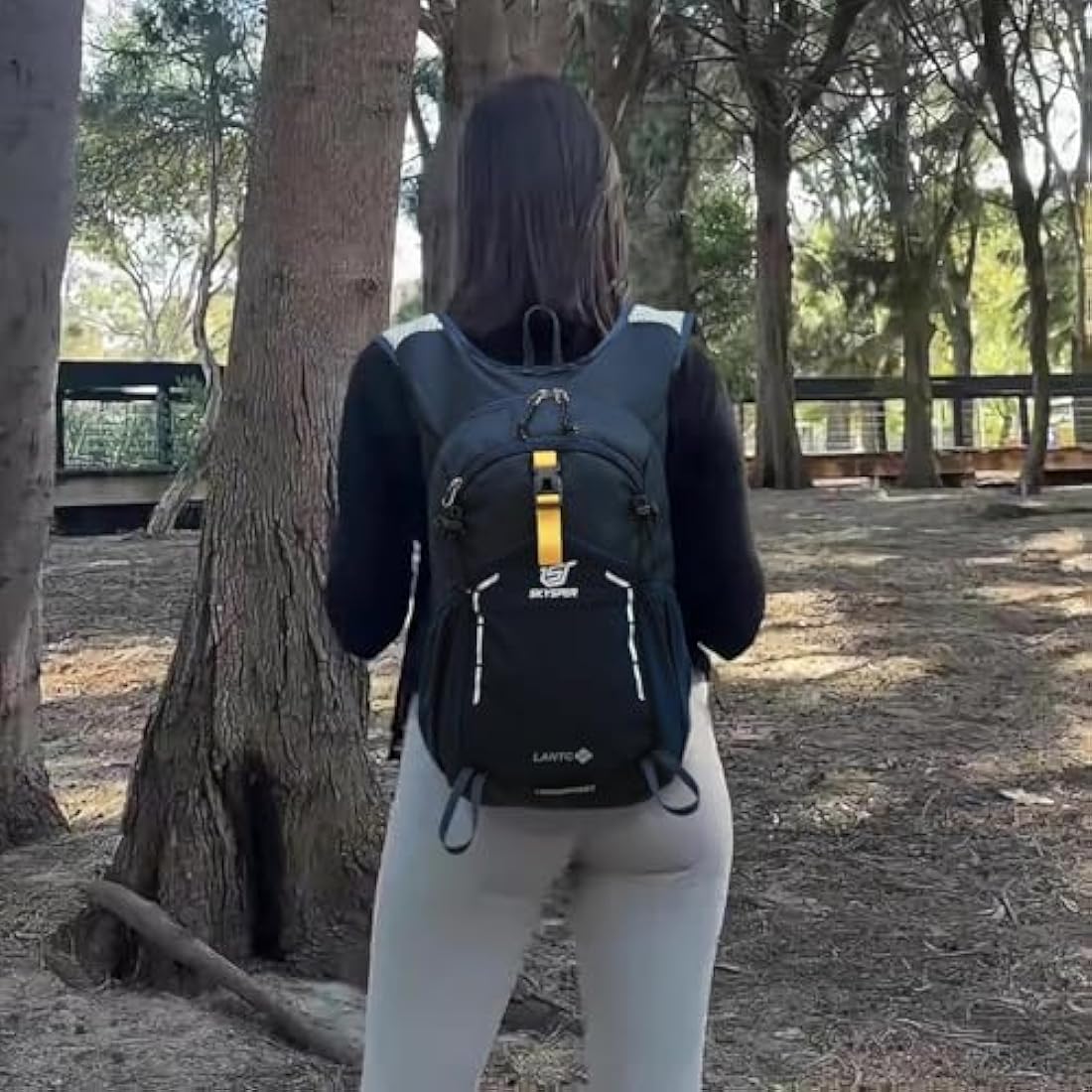 SKYSPER Small Hiking Backpack - 15L Travel Backpack Lightweight Bag Water Resistant Walking Backpack for Women Men Internal Frame Backpacks Default Title Default Title