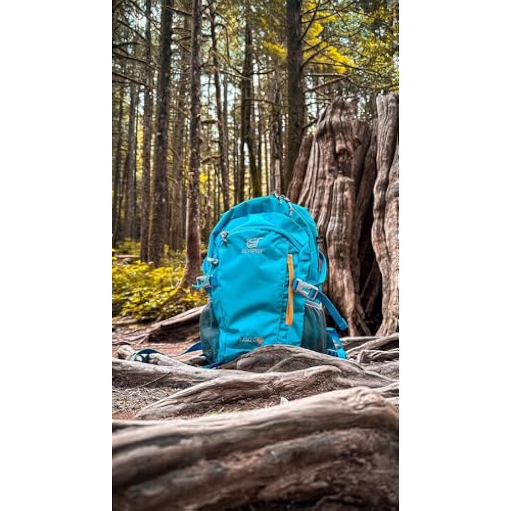 SKYSPER Small Hiking Backpack, 20L Lightweight Travel Backpacks Hiking Daypack Rucksack Women Men for Trekking Backpacking Outdoor Sports(Blue) Internal Frame Backpacks Default Title Default Title