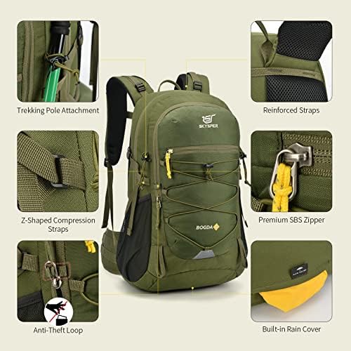 SKYSPER Rucksack 35L Hiking Backpack, Lightweight Travel Backpack Camping Trekking Backpack for Men Women Internal Frame Backpacks Default Title Default Title