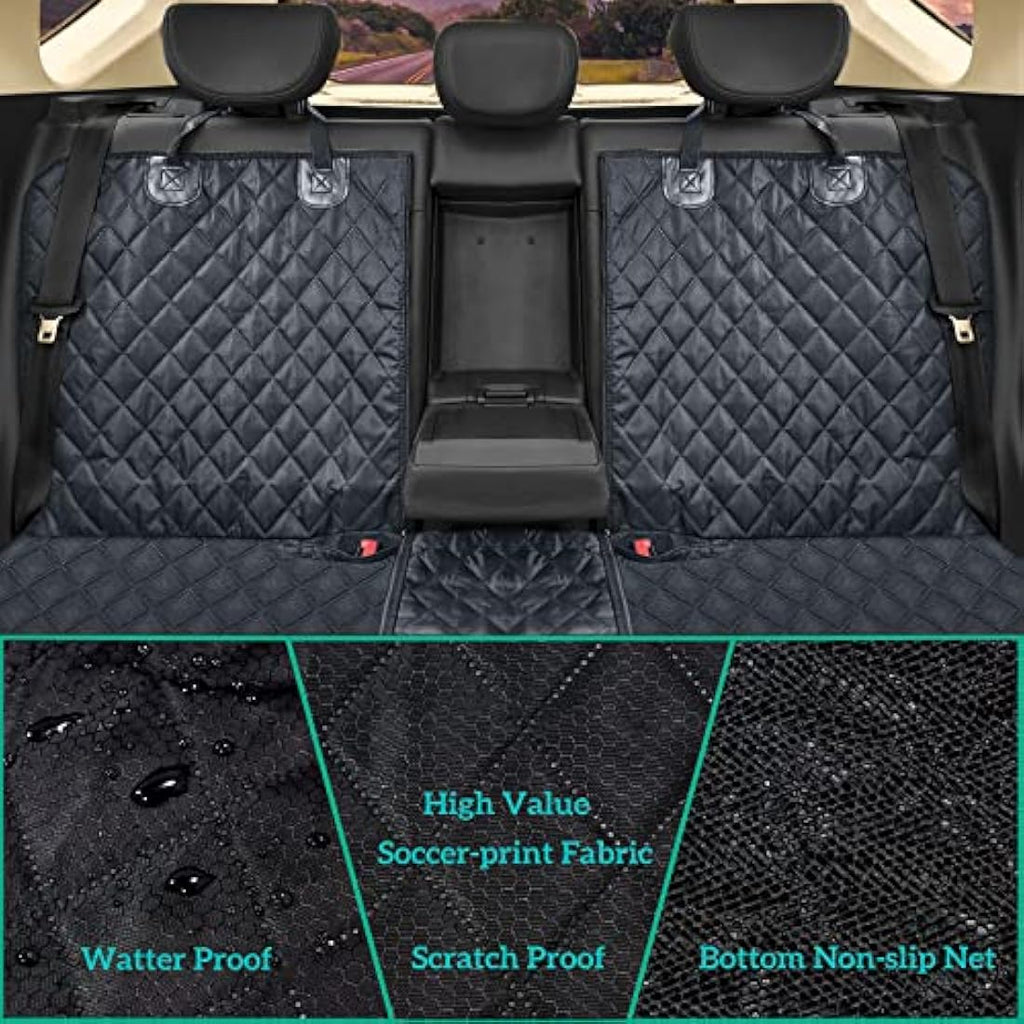 ANOSOSPECIAL Dog Car Back Seat Cover for Kids,Non Stick Fur Rear Seat Protector for Pet,Nonslip Waterproof Universal Fit Interior Backseat Covers for Auto Van SUV Seat Covers Default Title Default Title