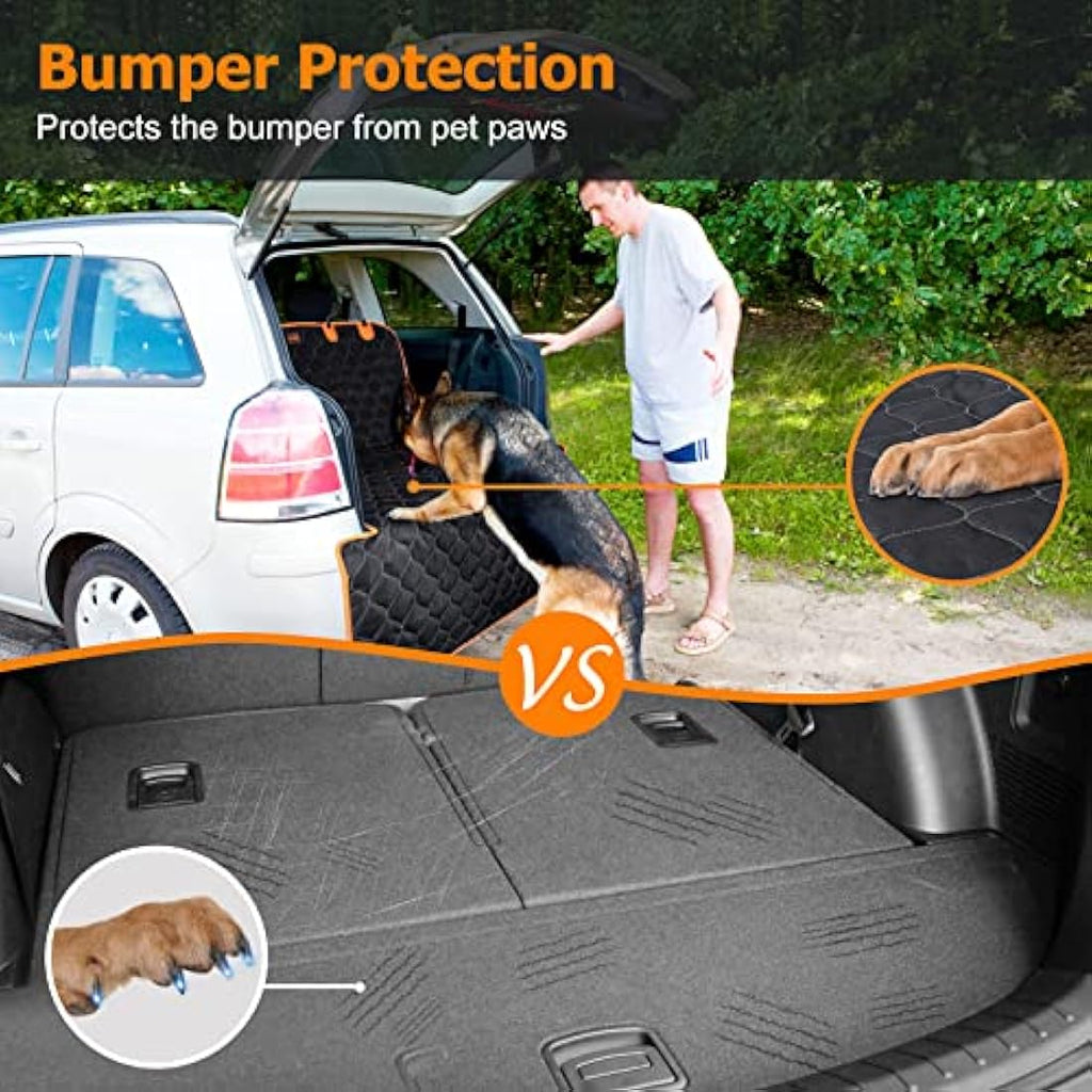 JOEJOY Car Boot Liners for Dogs - Upgrade Car Boot Protector for Dogs Nonslip Boot Cover- Waterproof Dog Seat Cover for Truck SUV Bumper Protection Seat Covers Default Title Default Title