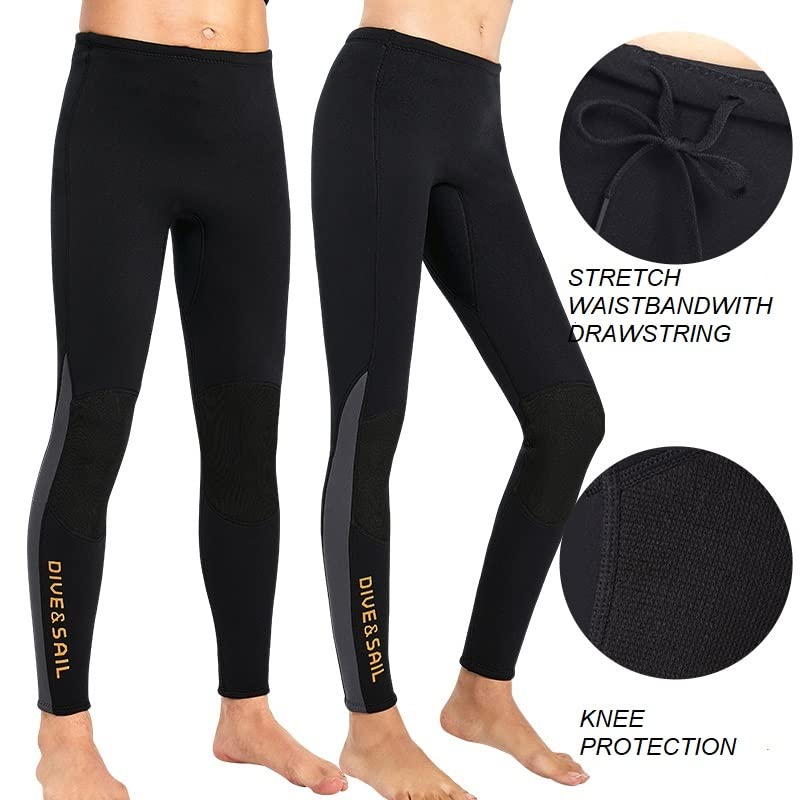 EUPTE 3mm Diving Wetsuit Pants Swimming Pants Leggings for Women Men (XS, Women) Wetsuits Default Title Default Title